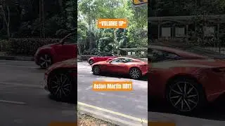 LOUD Aston Martin DB11 at Dempsey Hill|#shorts #foryou  #car #astonmartin