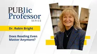 PUBlic Professor Series | Dr. Robin Bright (March 27, 2025)