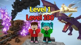 I Spent 100 Days Building the ULTIMATE RESCUE TRAIN! (Minecraft Evolution)