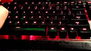 Corsair k70 mechanical keyboard with oring mod