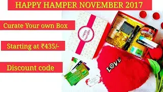 Happy Hamper Nov 2017 | Curate Your Own Box | Discount Code | Bring it Back Edition
