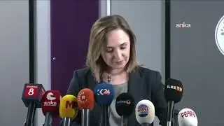 DEM Parti Sözcüsü Ayşegül Doğan açıklama yapıyor / Ankara #Canlı
