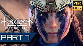 HORIZON FORBIDDEN WEST PS5 Walkthrough Gameplay - PART 7 - The Bristlebacks [4K 60FPS HDR]