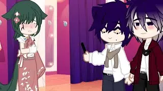 Henry with Haruko and Toshi//Gacha BL//Gacha Club