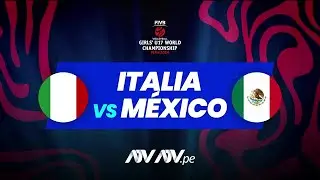 Mundial de Vóley Sub 17: Italia vs México