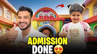 Aizal Ka School Main Admission Krwa Diya 🎒 || Aizal Ka Room 90% Ready 😍
