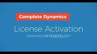 Complete Dynamics License Activation Troubleshoot (English)
