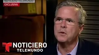 Hablamos en español con el precandidato republicano Jeb Bush | Noticiero | Noticias Telemundo