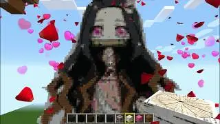 💖Cute Nezuko Kamado Pixel Art💖