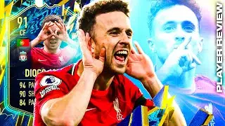 BEST VALUE TOTS - 91 TOTS DIOGO JOTA REVIEW - FIFA 22 Ultimate Team