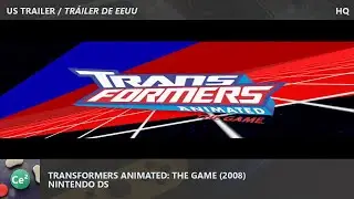 Transformers Animated: The Game | NDS | 2008 | Video Game US Trailer | HQ