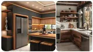 Modern Classic Kitchen Designs Inspiration & Visualization | #kitchendesign #3D #kitcheninteriors