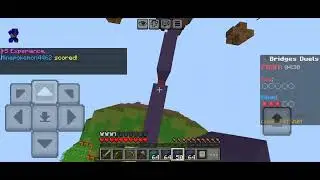 Insane block clutches and placing in Minecraft block wars #minecraft #cubecraft