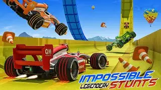 Superheroes Formula Car GT Racing Stunts