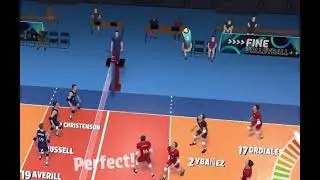 Fine Volleyball: USA va PHILIPPINES - Marck Espejo puts it down!