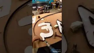 Trim cap on channel letter production