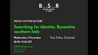 Searching for identity: Byzantine southern Italy