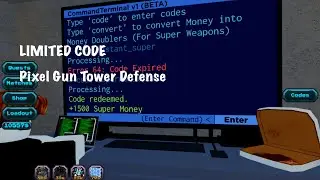 [UPDATE] New code in Pixel Gun Tower Defense
