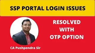 Error Rectification if Login Issues in SSP Portal : ICAI