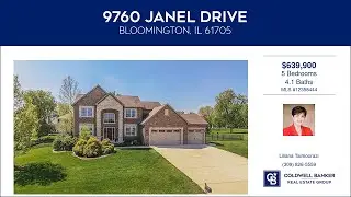 9760 Janel Drive, Bloomington, Illinois Homes for Sale | www.coldwellhomes.com
