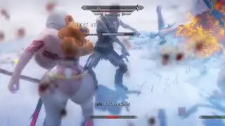 GAMEPLAY NUDE BIG CBBE MOD - SKYRIM SE - Lydia Dance For Me !