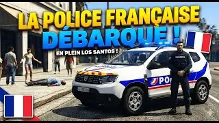SC&Egrave;NE DE CRIME HORRIBLE :  LA POLICE NATIONALE D&Eacute;BARQUE SUR GTA 5!