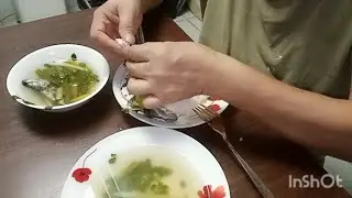 Вкусный прозрачный рыбный суп тиноланг дайс! Давайте поедим, ребята! #мукбанг #поддержка #еда