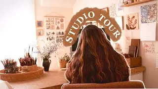 Studio Tour. 🌷🌷 Why your creative space matters (even if it's not perfect).