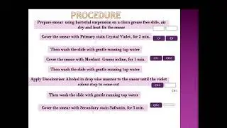 Gram Staining Technique