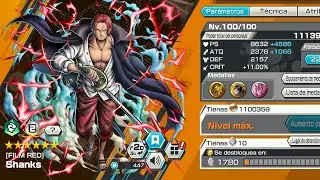 SHANKS (FILM RED) GAMEPLAY RANK SS || ONE PIECE BOUNTY RUSH || OPBR