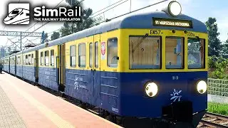 Simrail - Skierniewice to Warszawa Zachodnia | EN57
