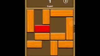 Unblock me Expert level 1 solution