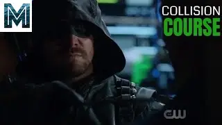 Team Arrow confronts The other team | ARROW | 6X14