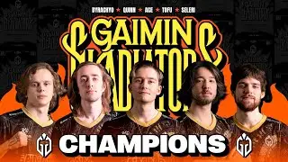Gaimin Gladiators' Lima Major 2023 Winning Moment