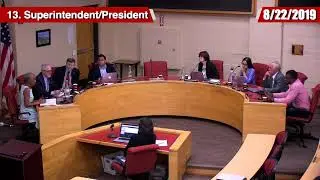 SBCC Board of Trustees 08/22/2019