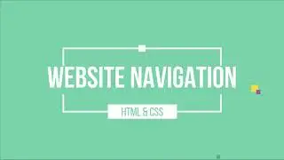 Responsive Navigation Bar Tutorial | HTML + CSS