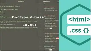 Doctype & Basic Layout | HTML, CSS & JS