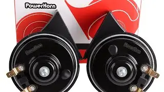 Upgrade Your Car Horn in 10 Mins! Waterproof Snail Horns (High-Low Tone) &ndash; NO Wiring Cuts