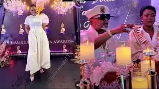 C'est la fête  trophées d'Afrima  de la meilleure artiste féminine d'Afrique Cindy le cœur Olomide 