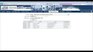 CDA Vendor Portal Training