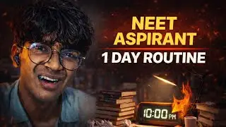 A Day in life of a NEET ASPIRANT I Study Timetable l Room tour I Vlog 1 | Neet 2027 #neet #neetvlog 