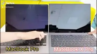 MacBook Pro Vs MateBook X Pro Screen-to-Body ratio