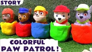 Paw Patrol Pups Color Matching Fun Story