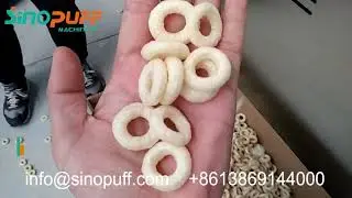 Onion Ring  Corn Puff Ring Snack Making Machine Extruder | Sinopuff Machinery &trade;