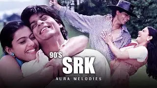 90s SRK Romance Mashup | Best of Shah Rukh Khan | 90s hits hindi songs | Aura Melodies