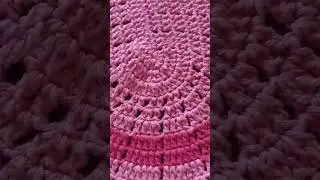 🩷Passadeira 2 cores #crochet #croche #crocheteira #artesa