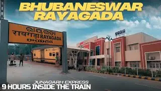Bhubaneswar To Rayagada | Train Journey | Junagarh Express | Odisha | Abarar Khan Official