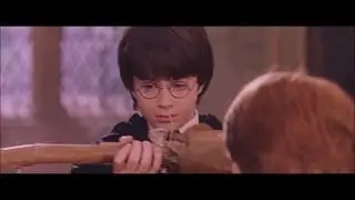Harry Potter gets his first broomstick - Nimbus 2000