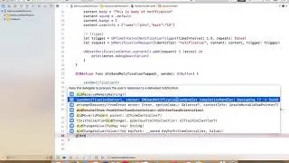 How to pass data in Local Notification Swift 4 || LocalNotification Part 2