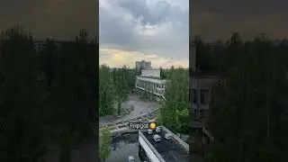 The abandoned city center of Pripyat ☢️ #chernobyl #pripyat #abandoned